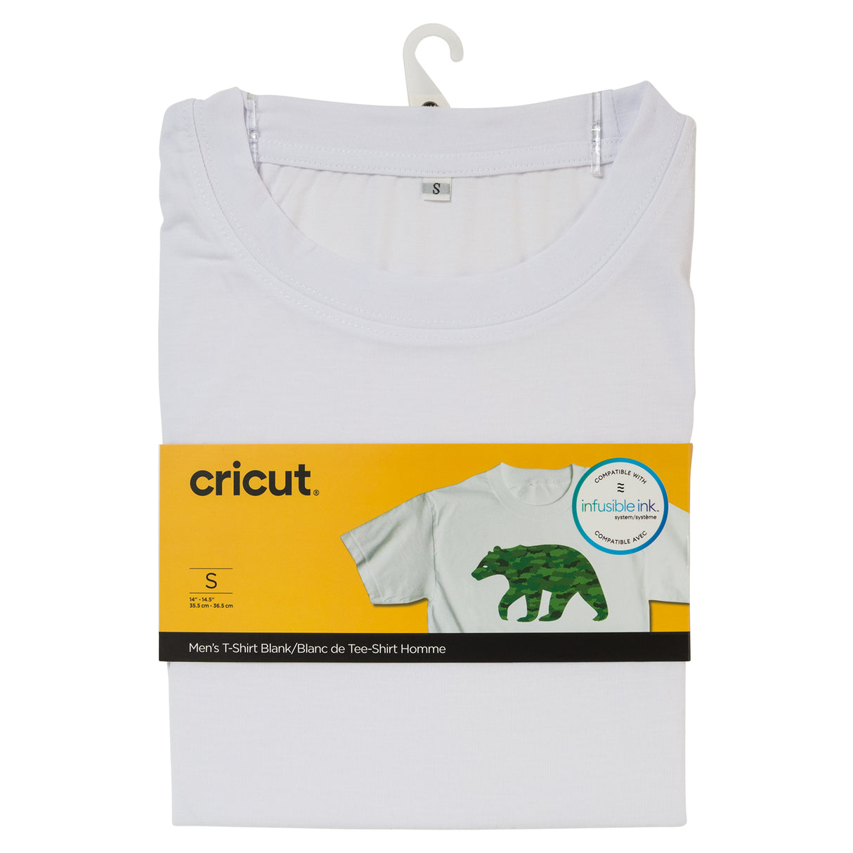 Cricut • T-shirt med rund hals til mænd størrelse s