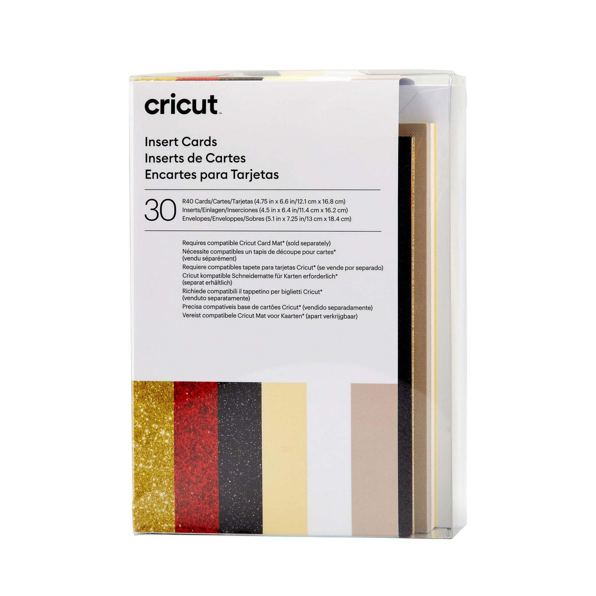 Cricut • indsæt kort glitz glam r40