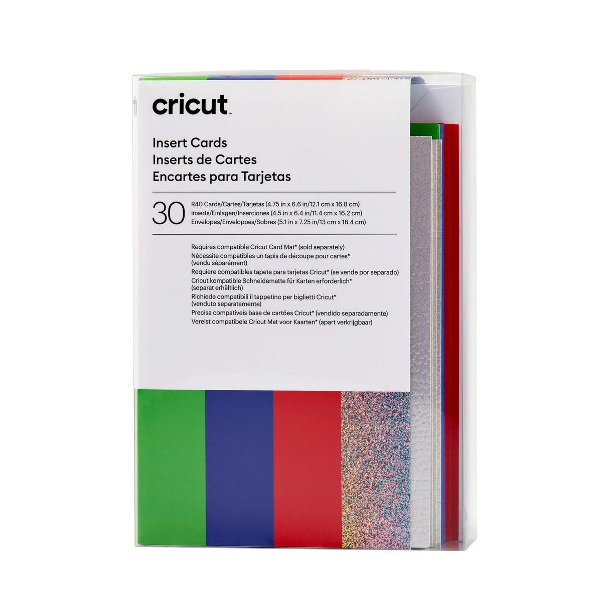 Cricut • indsæt kort rainbow r40