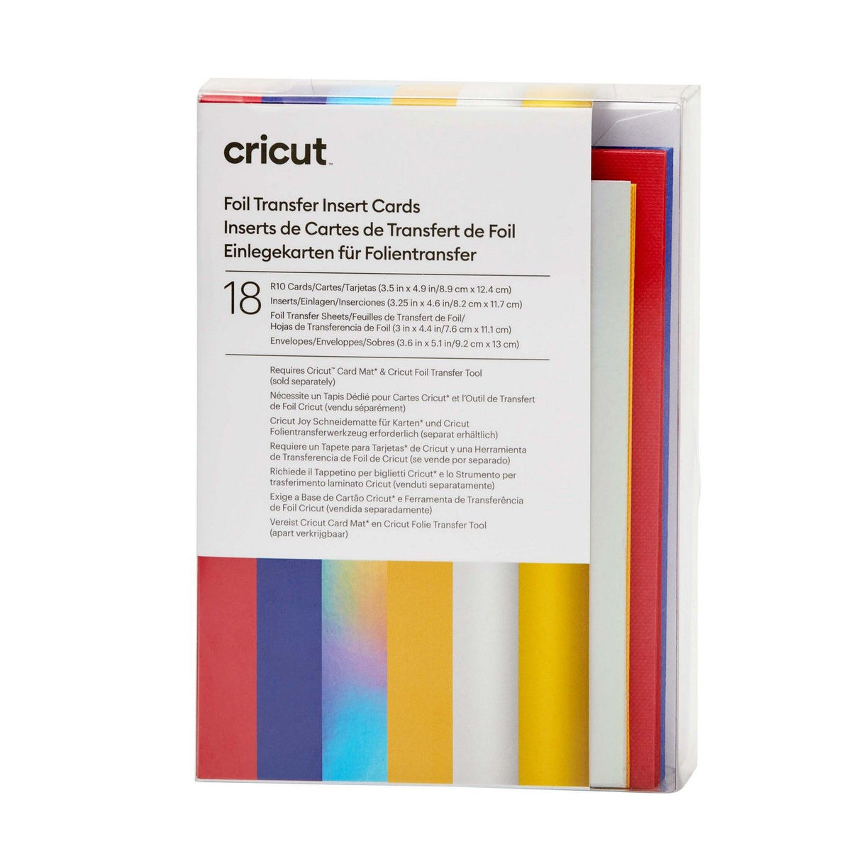 Cricut • indsæt kort folie fest r10