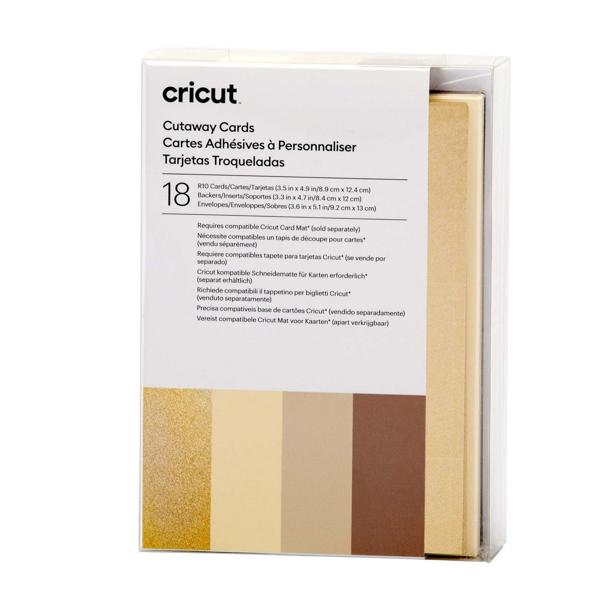 Cricut • cutaway-kort neutrale r10