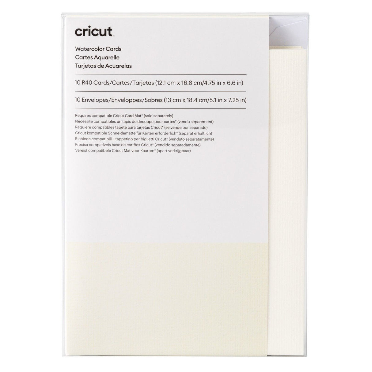 Cricut • akvarelkort 40 kr 10 stk
