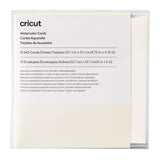 Cricut • akvarelkort s40 12 stk