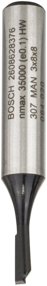 Bosch - pindfræsere 8 mm, d1 3 mm, l 8 mm, g 51 mm