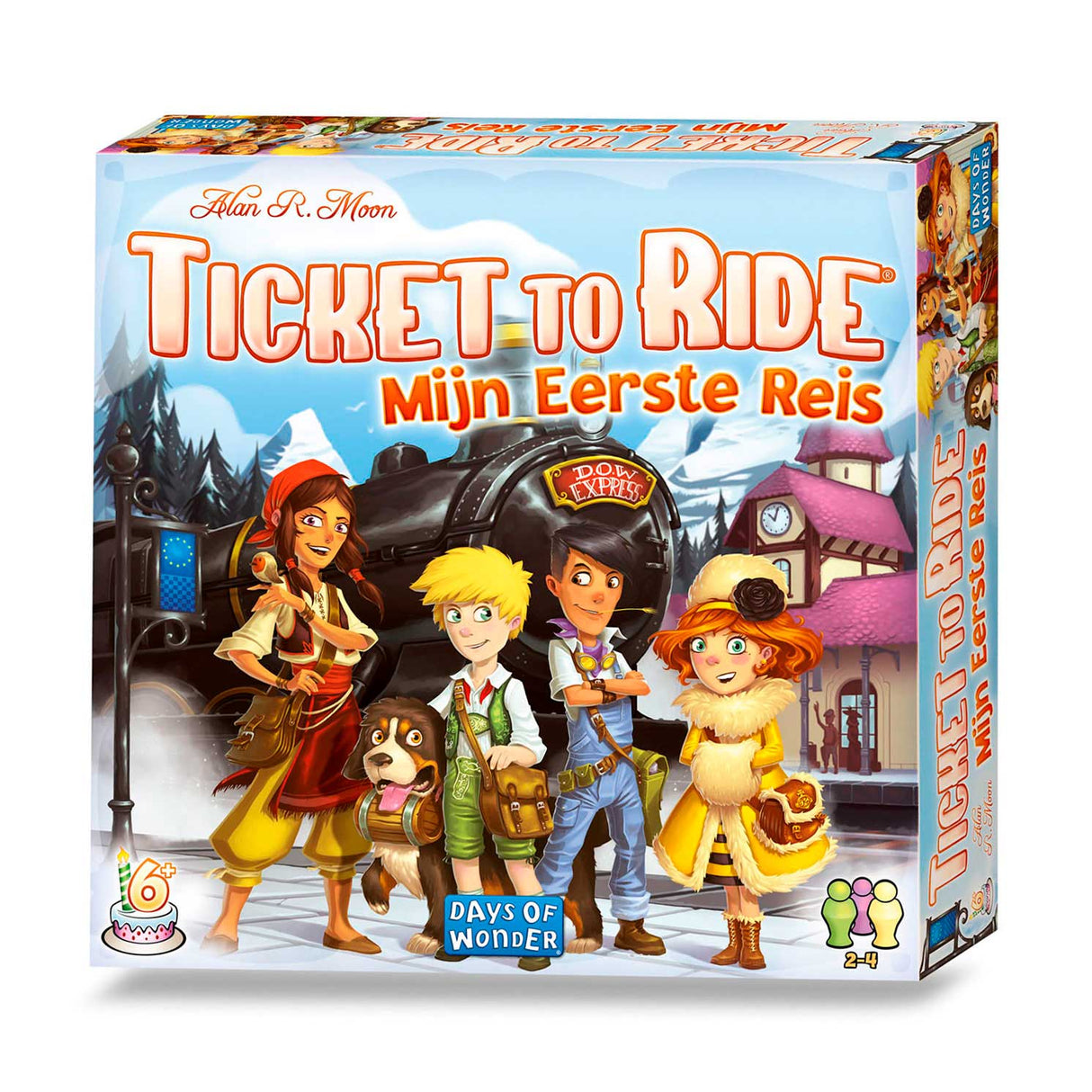 Asmodee-billet til at ride mit første tur-brætspil
