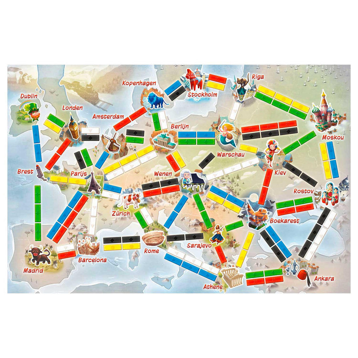Asmodee-billet til at ride mit første tur-brætspil