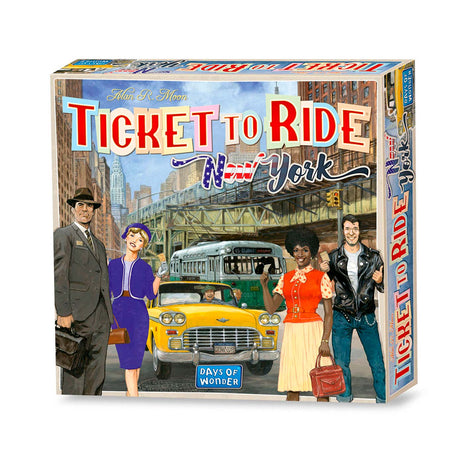 Days of wonder billet til at ride new york brætspil
