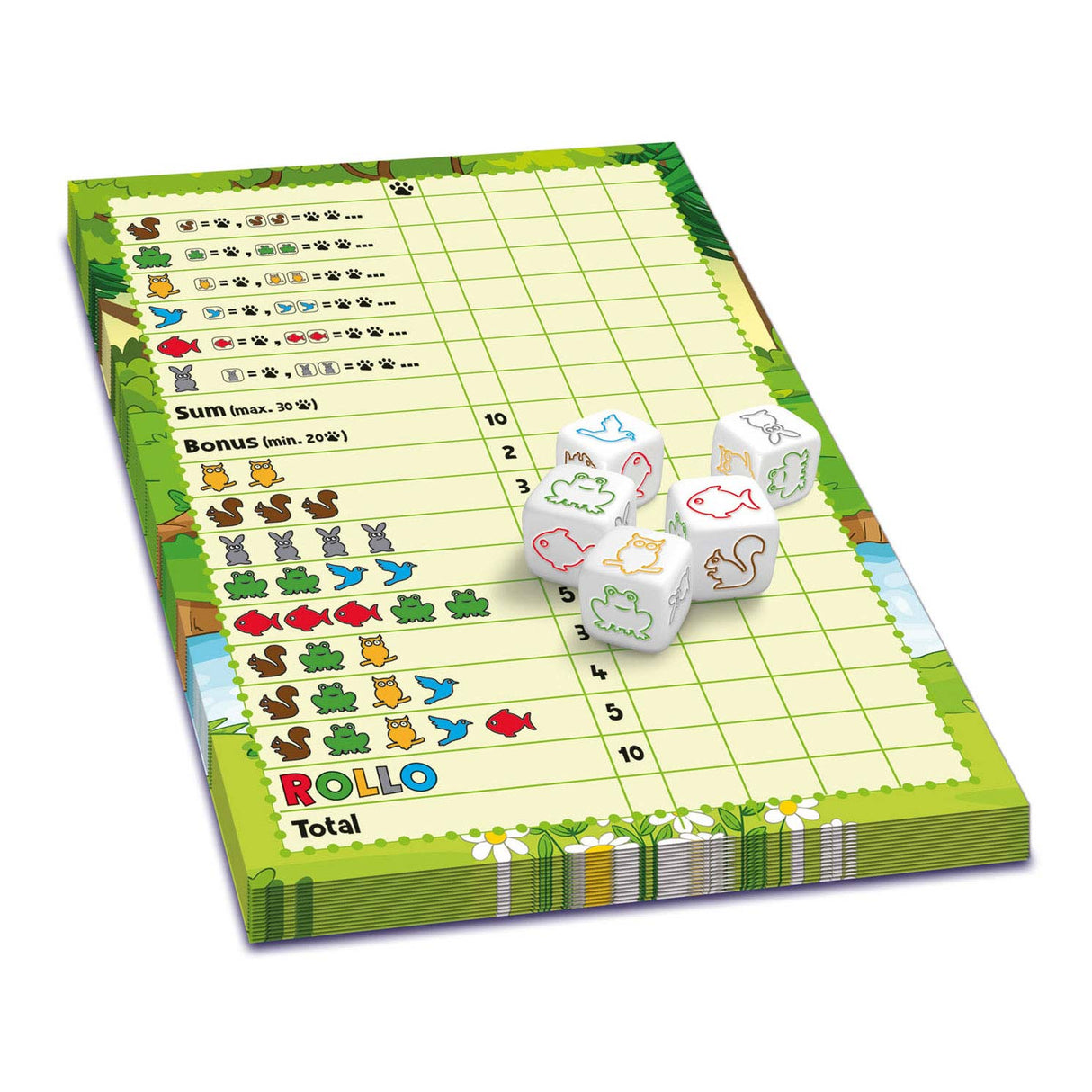 Asmodee rollo - yatzee-dyr
