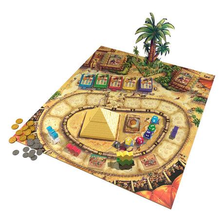 Asmodee eggertspiele camel up - brætspil camel race - ny udgave med 3D palmetræ
