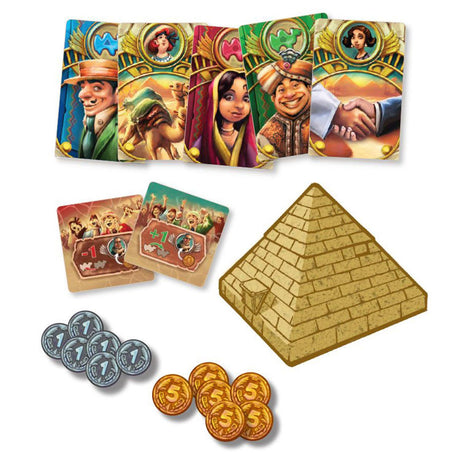 Asmodee eggertspiele camel up - brætspil camel race - ny udgave med 3D palmetræ