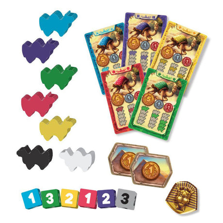 Asmodee eggertspiele camel up - brætspil camel race - ny udgave med 3D palmetræ