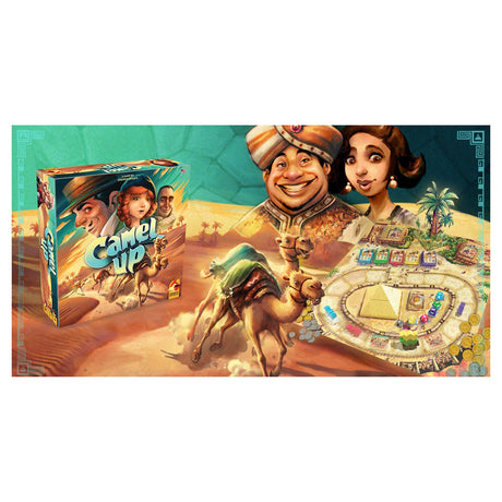 Asmodee eggertspiele camel up - brætspil camel race - ny udgave med 3D palmetræ