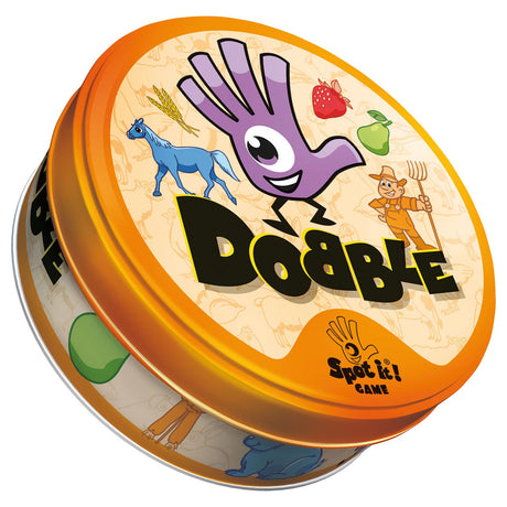 Dobble farm kortspil fra 4 år 2-5 spillere