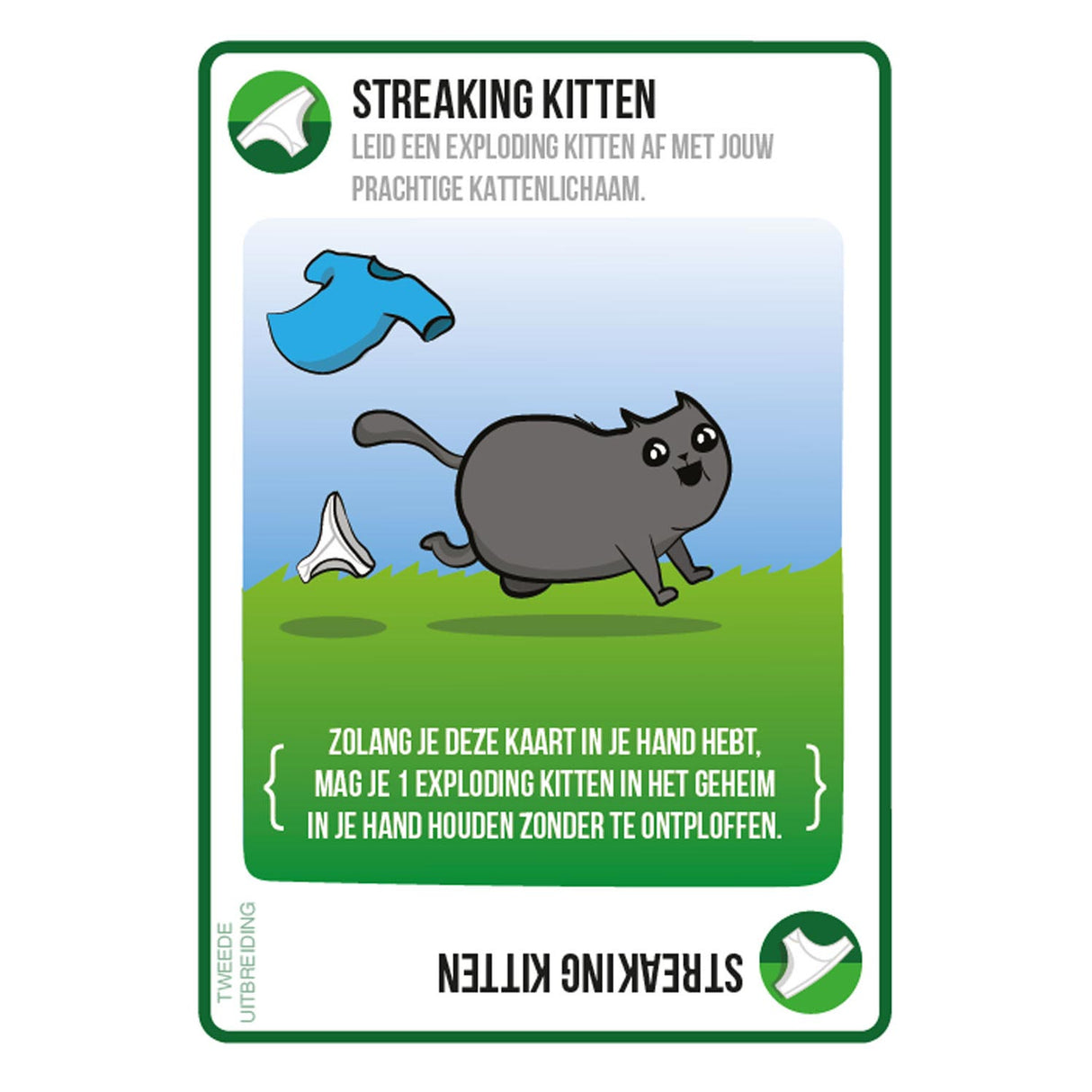 Eksploderende killinger striber killinger kortspil