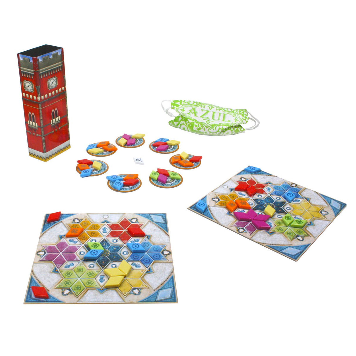 Næste træk spil - azul sommerpavillon - brætspil - egnet til 2-4 spillere