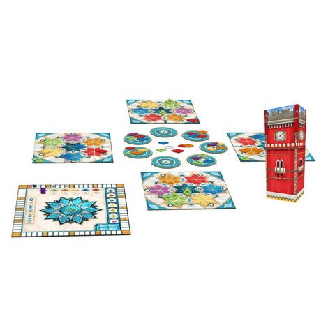 Næste træk spil - azul sommerpavillon - brætspil - egnet til 2-4 spillere