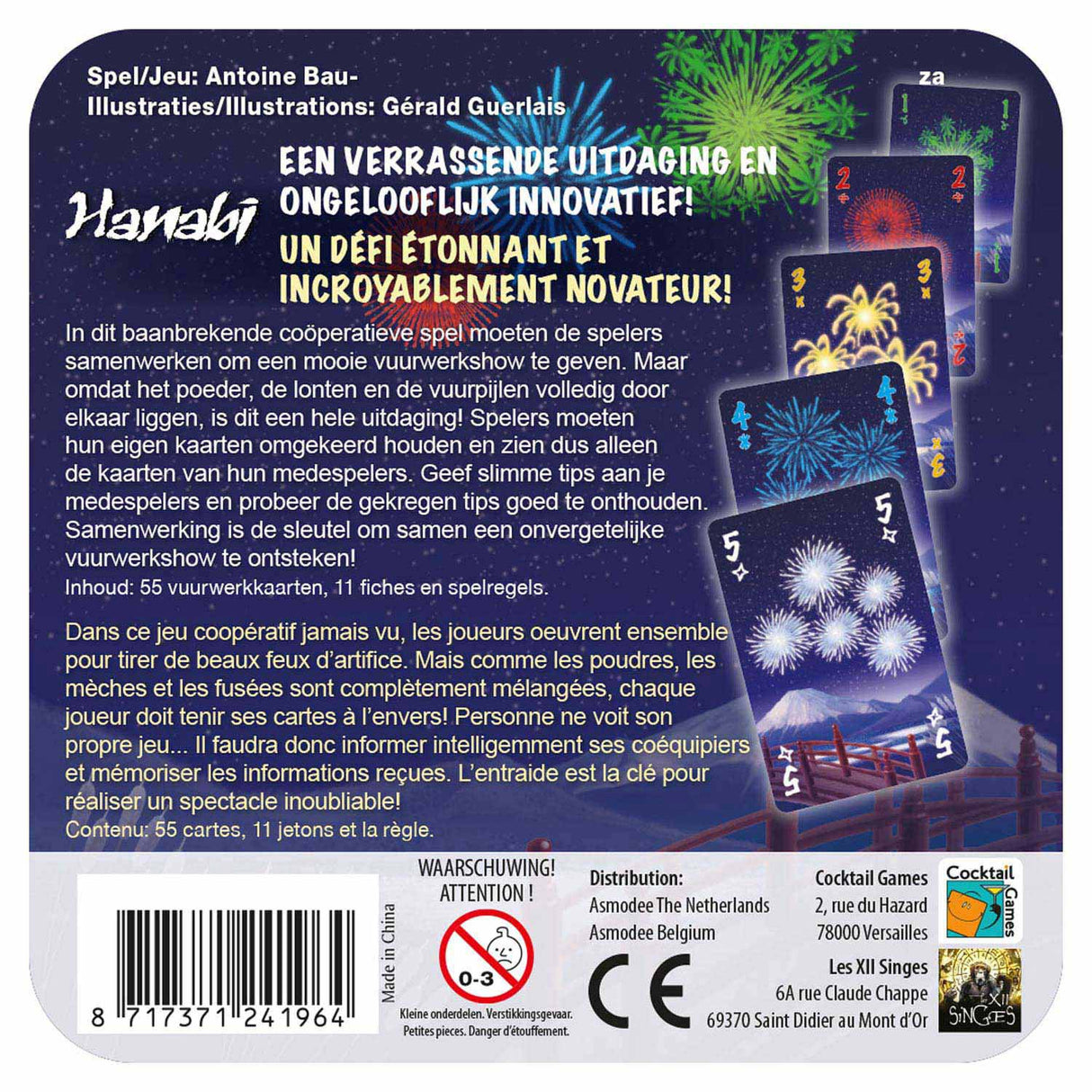 Asmodee hanabi stearinlys tumbler refresh