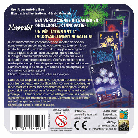 Asmodee hanabi stearinlys tumbler refresh