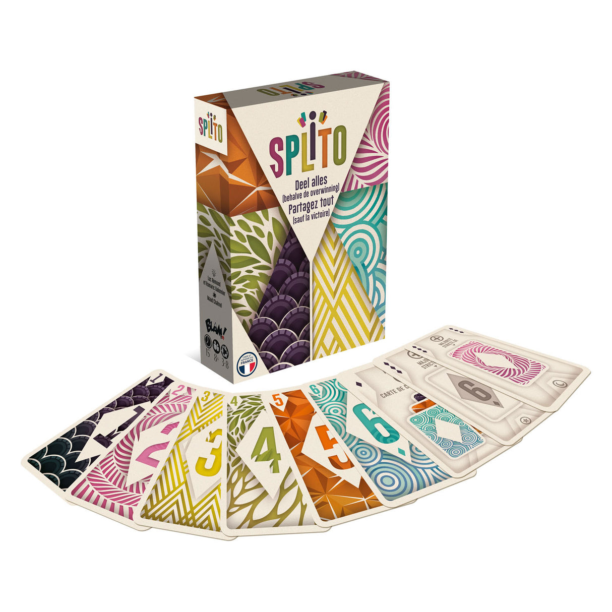 Asmodee splito kortspil