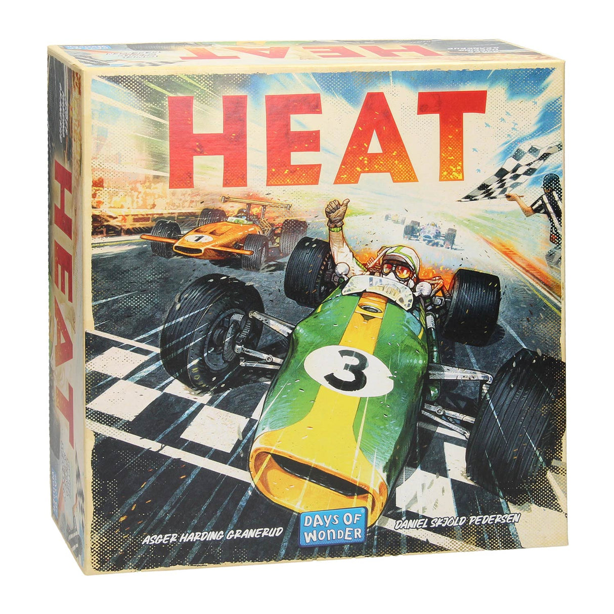 Days of wonder heat brætspil - - for rigtige racerfans - fra 10 år - strategisk brætspil