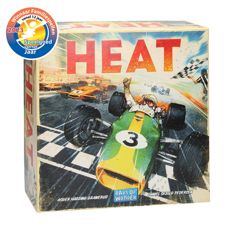 Days of wonder heat brætspil - - for rigtige racerfans - fra 10 år - strategisk brætspil