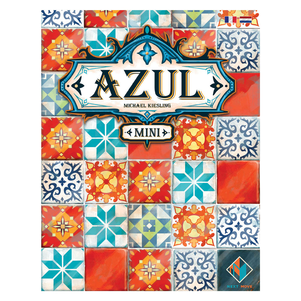Næste træk spil azul mini brætspil - 2 til 4 spillere