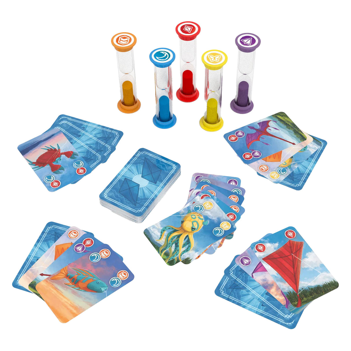 Floodgate spil drager kortspil