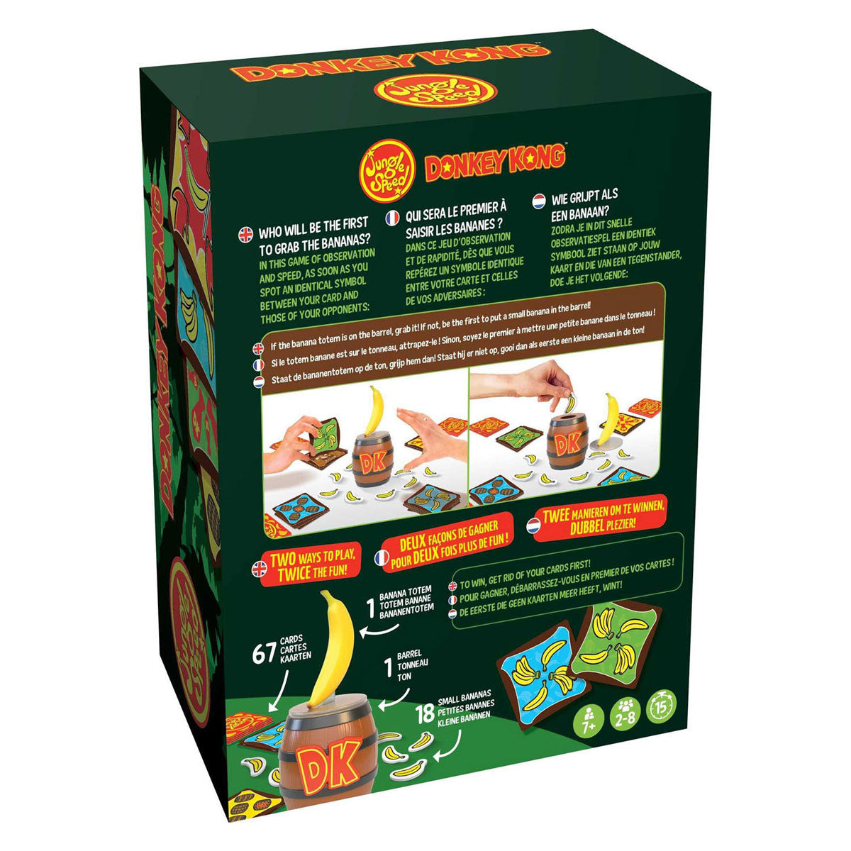 Asmodee donkey kong junglehastighed
