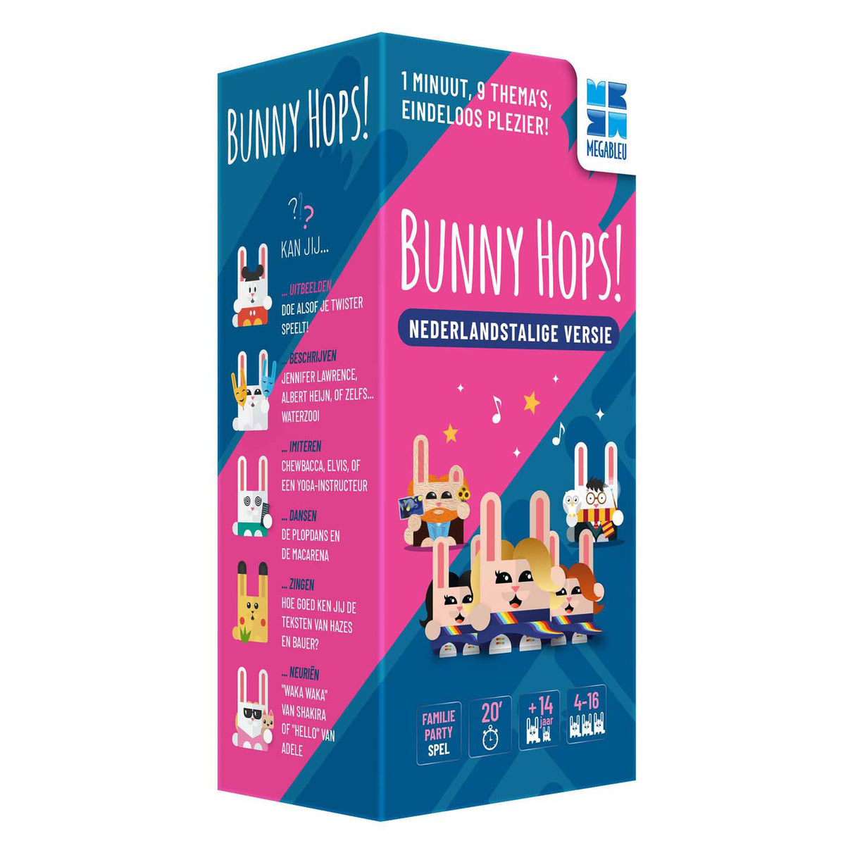 Megableu bunny hops brætspil