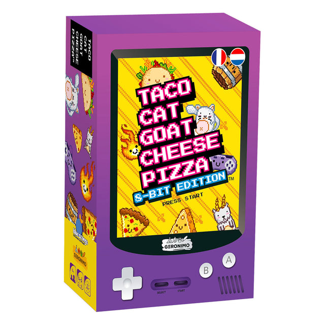 Geronimo spil kortspil taco kat gedeost pizza - 8-bit udgave