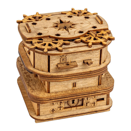 Geronimo spil idventure cluebox puslespil terning - davy jones' skab