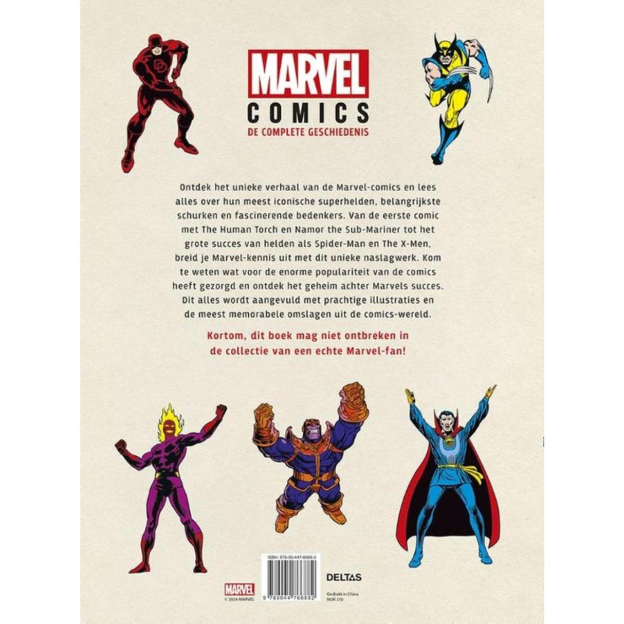 Deltas marvel-tegneserier - den komplette historie
