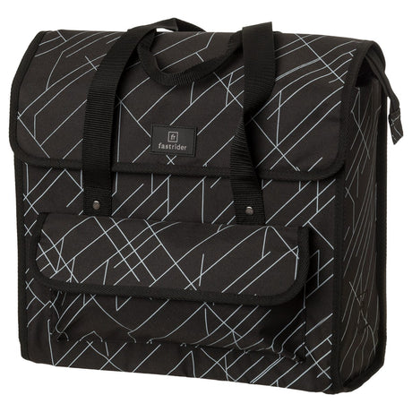 Fastrider lasse luxe shopper enkele fietstas basics - veelkleurig - 23l - waterafstotend