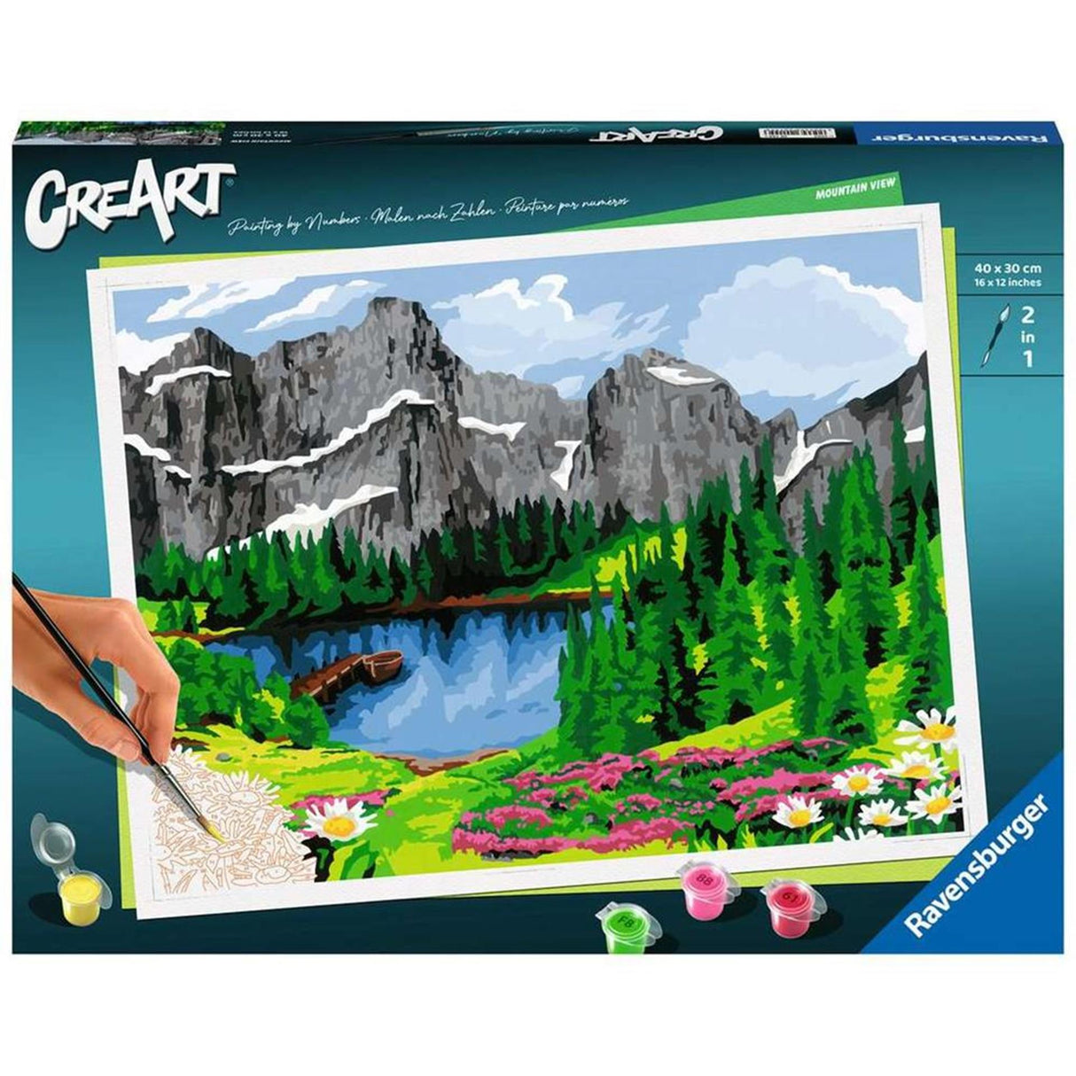 Ravensburger creart bjergudsigt
