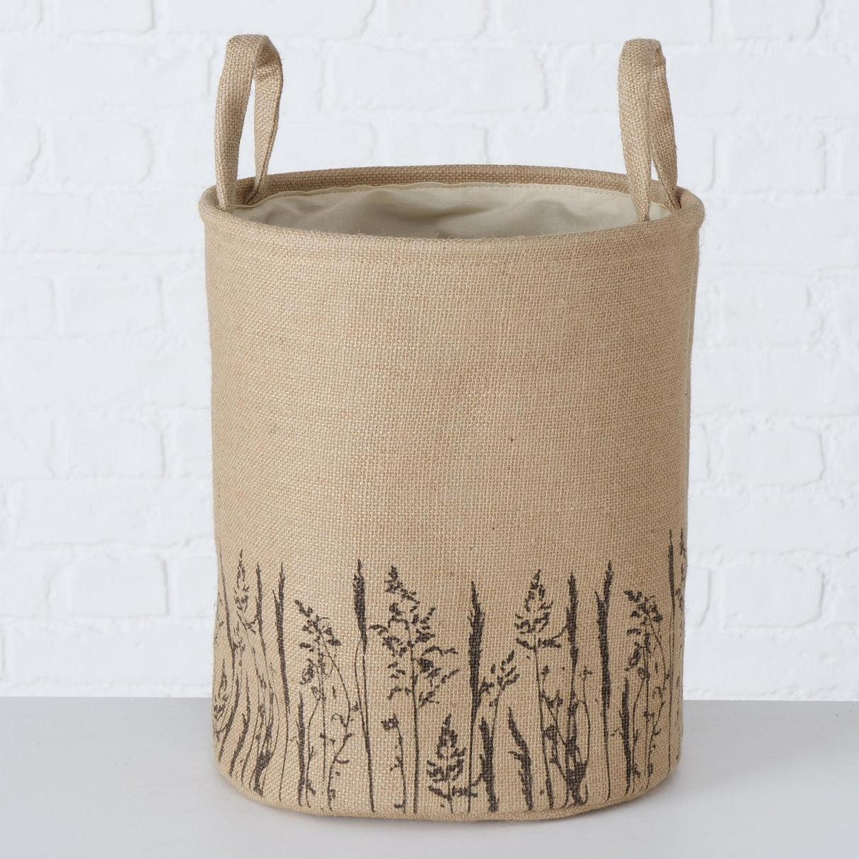 Boltze hjemmekurvesæt graser jute 3-delt h28-30 og 35cm