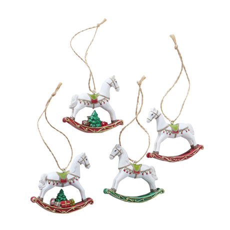 Boltze home pendant delight gyngehest polyresin 7x7cm