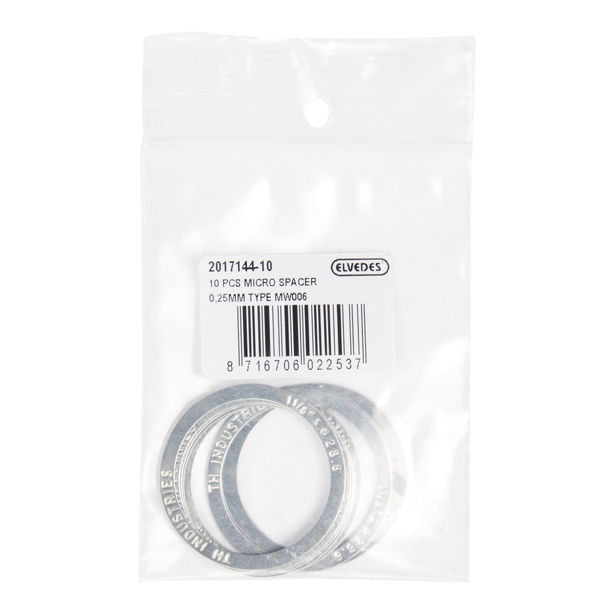 Elvedes mikroafstandsstykker mw006 (10x)