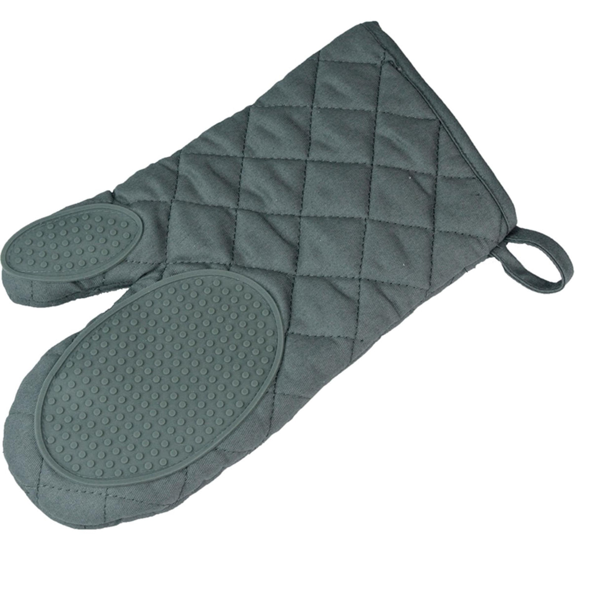 Wicotex ovnhandske med silikonegreb 30x18cm grå