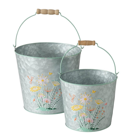 Boltze home spand floriana sæt et 2stk h15 20cm