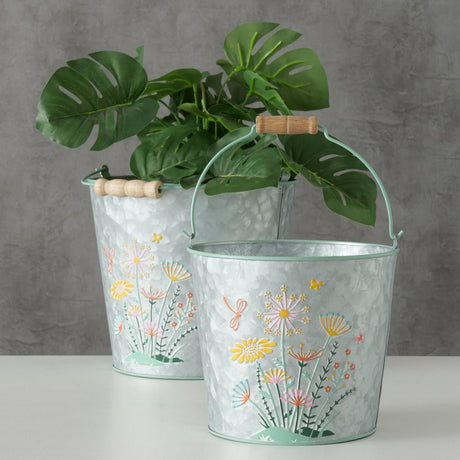 Boltze home spand floriana sæt et 2stk h15 20cm