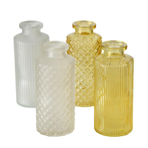 Boltze home vase panja 4-piece set ã˜6xh14cm