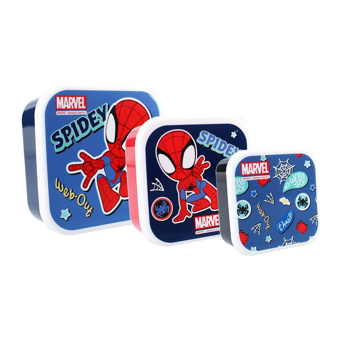 Vadobag snack æske sæt spidey 3-delt