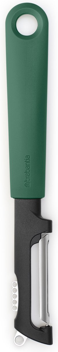 Brabantia tasty+ skræller plus zester - roterbar - grangrøn