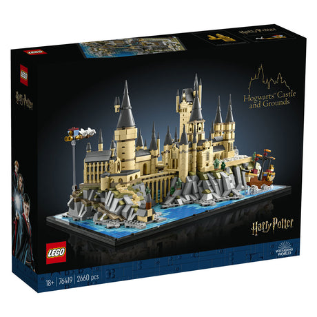 Lego harry potter hogwarts slot og grund stort sæt til voksne - 76419
