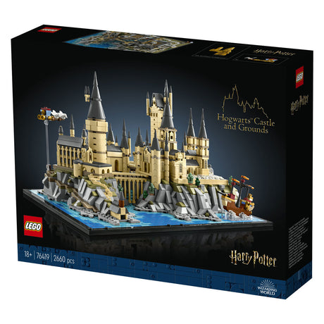 Lego harry potter hogwarts slot og grund stort sæt til voksne - 76419
