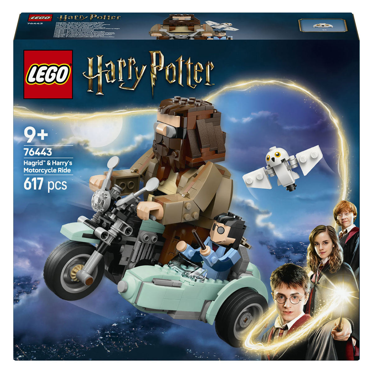 Lego Harry Potter™ Hagrid™ og Harrys magiske motorcykeltur - 76443