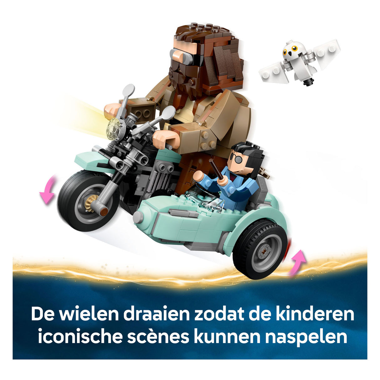Lego Harry Potter™ Hagrid™ og Harrys magiske motorcykeltur - 76443