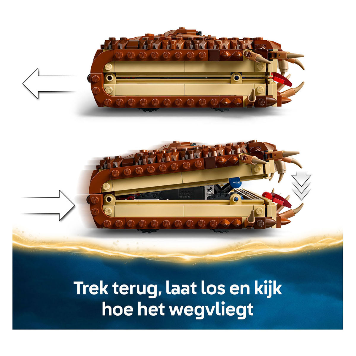 Lego Harry Potter det monstrøse monster boglegetøj - 76449