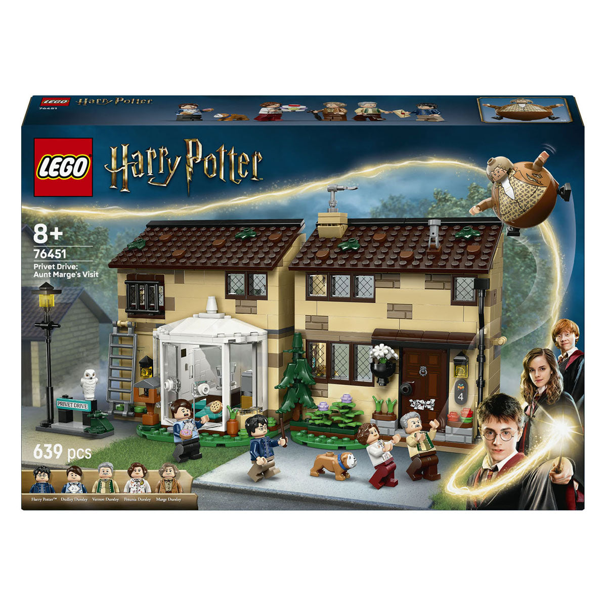 Lego Harry Potter Liguster Drive: Tante Margots besøgsbyggesæt - 76451