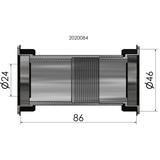 Twist Fit Bottom Breach Elvedes til BB386 Shimano 46 x 86 mm